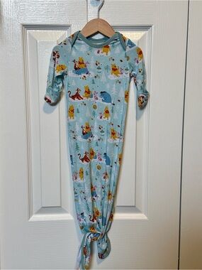 Little Sleepies Winnie the Pooh Knotted Gown